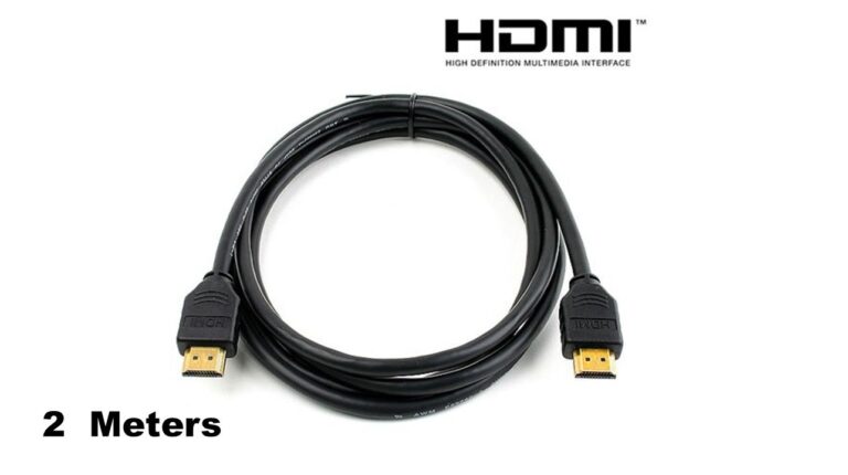 HDMI kabel C198-2GL, dolg 2 m, z moškim HDMI priključkom na obeh koncih.