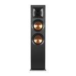 Klipsch R-820F črn – sprednji pogled