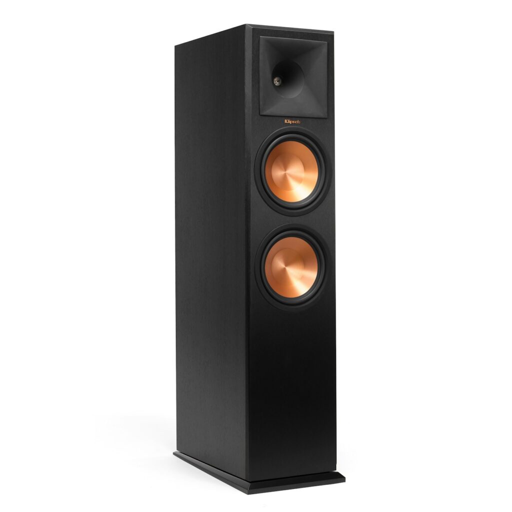 Klipsch RP-280F samostoječi zvočnik, Ebony – pogled pod kotom