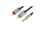 Vention BCFBD avdio kabel 3,5 mm na 2 RCA 0,5 m