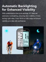 CYCPLUS M1 GPS kolesarski računalnik – dodatni pogled 3