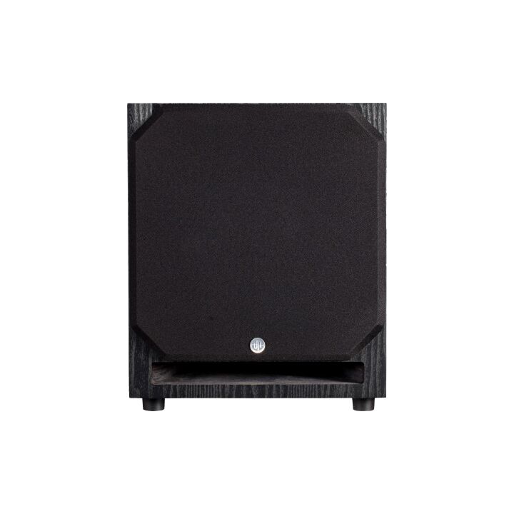 Aktivni 12-palčni nizkotonec 450 W – CHORDIO Solid BW12D, črn