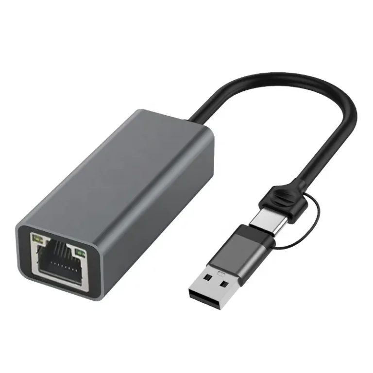 Gigabitni LAN adapter USB-A/USB-C na RJ45 – CSTECH