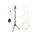 LED obročna luč (ring light) 8 W s stojalom 2,1 m – FOC10