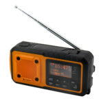 Soundmaster DAB112OR ročni DAB radio – solarna plošča
