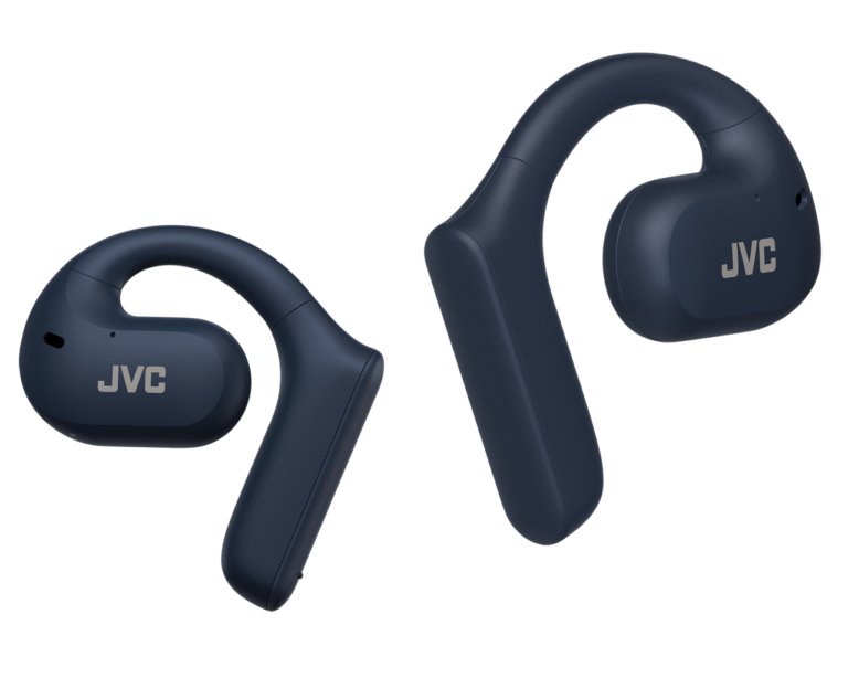 JVC HA-NP35T-A-U modre slušalke – uradna produktna fotografija