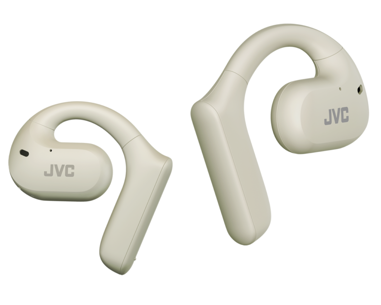 JVC HA-NP35T-W-U bele slušalke – uradna produktna fotografija