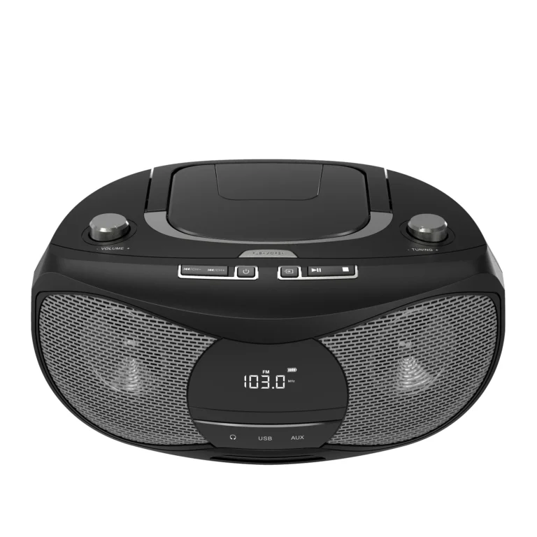 Prenosni CD predvajalnik z Bluetooth, FM radiem in USB – LONPOO LPD12