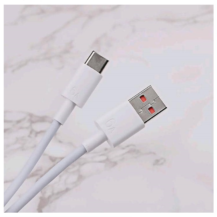 USB-A na USB-C kabel, 66 W, 1 m, bel