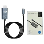 USB-C na HDMI kabel in embalaža z oznako 4K 60 Hz