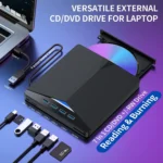 XD013 7-v-1 zunanji CD/DVD zapisovalnik – fotografija 4