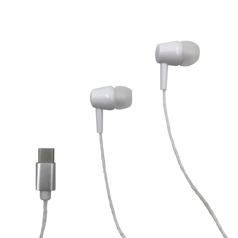 Media-Tech MT3600W USB-C slušalke, bele – glavni prikaz