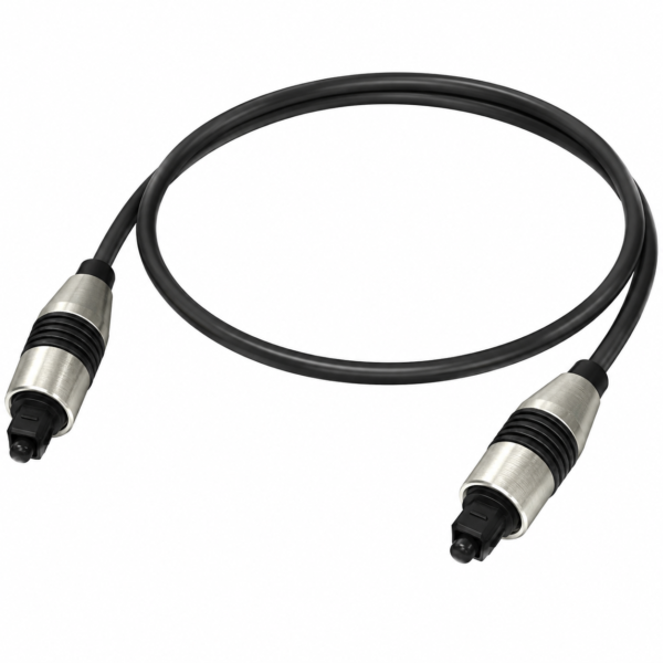 Optični Toslink kabel 1,5 m s kovinskima ohišjema, AL2HVL