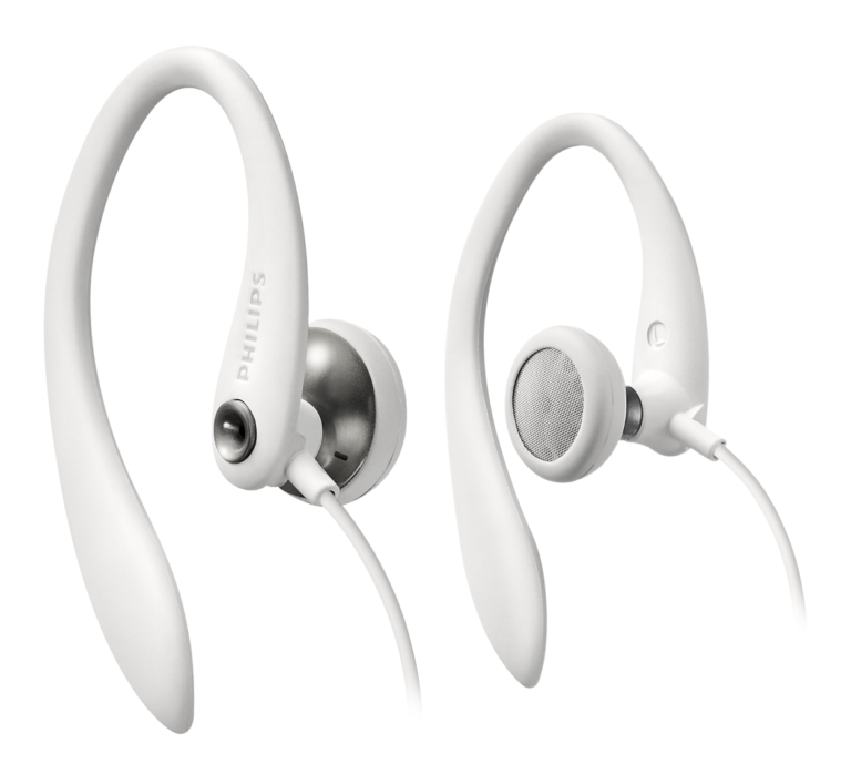 Philips SHS3300WT/10 športne slušalke, bele – uradni glavni prikaz