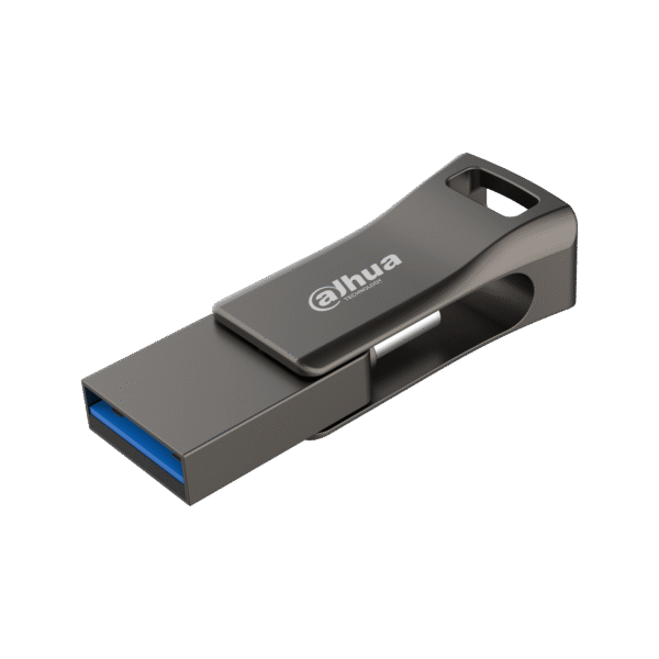USB ključ Dahua P639 64 GB, sivo ohišje in priključek USB-A