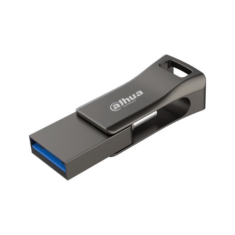 USB ključ Dahua P639 64 GB, sivo ohišje in priključek USB-A