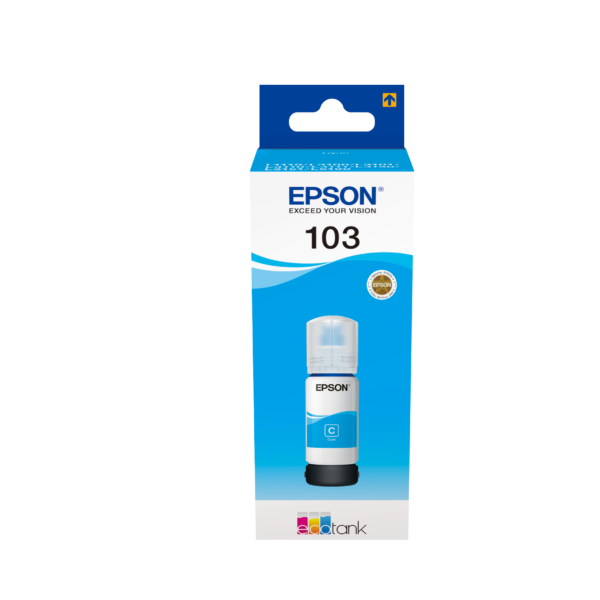 Epson EcoTank 103 cian črnilo, 65 ml, C13T00S24A