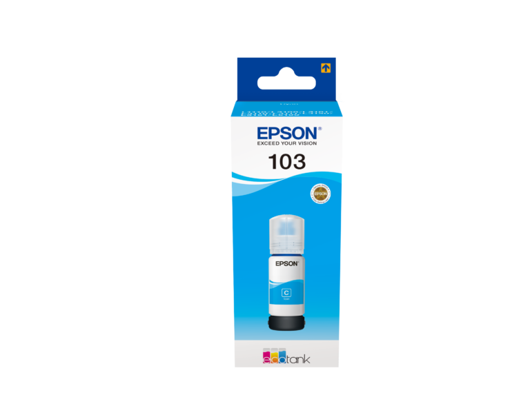 Epson EcoTank 103 cian črnilo, 65 ml, C13T00S24A