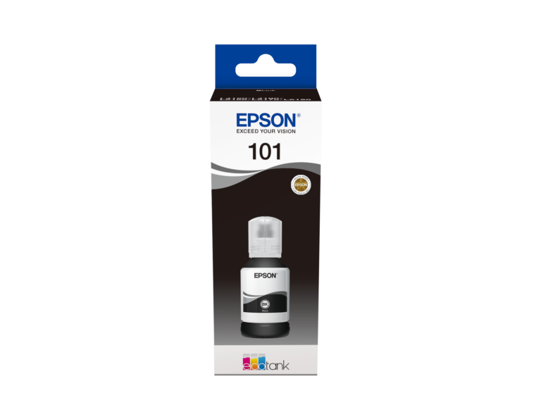 Črnilo Epson EcoTank 101 črno, 127 ml, C13T03V14A