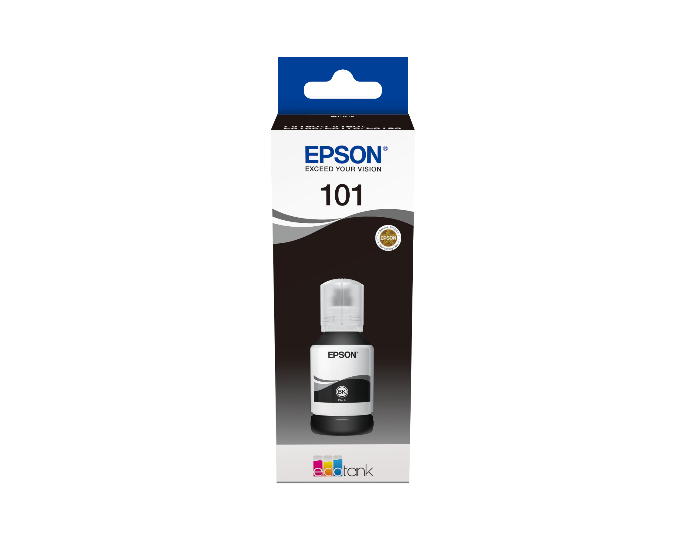 C13T03V14A Črnilo Epson EcoTank 101 črno, 127 ml, C13T03V14A