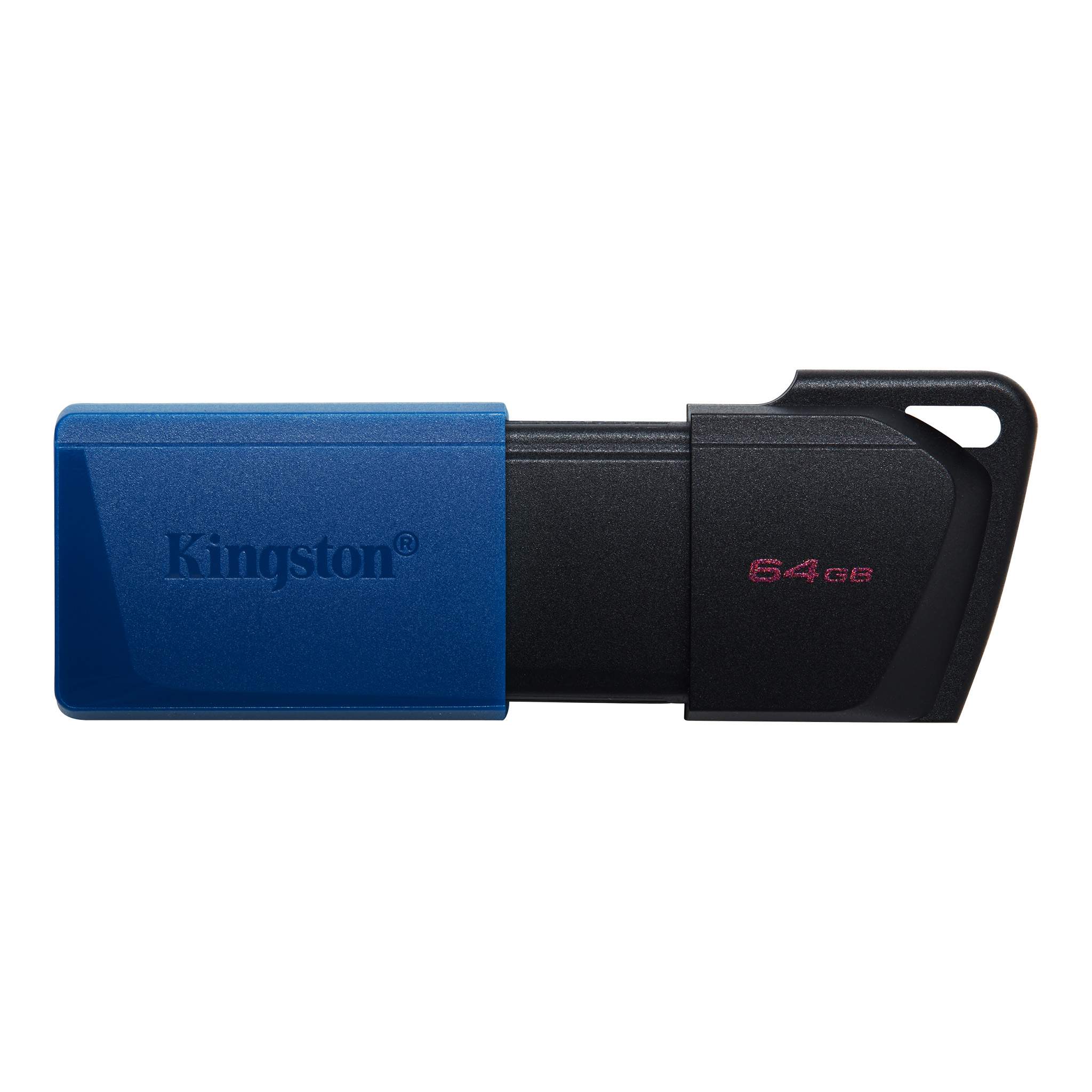 USB ključ Kingston Exodia M 64 GB, črno-moder z zaščitenim priključkom USB ključ Kingston Exodia M 64 GB, črno-moder z zaščitenim priključkom