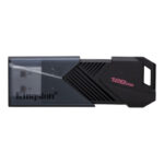 USB ključ Kingston Exodia Onyx 128 GB, premični pokrovček v zaprtem položaju