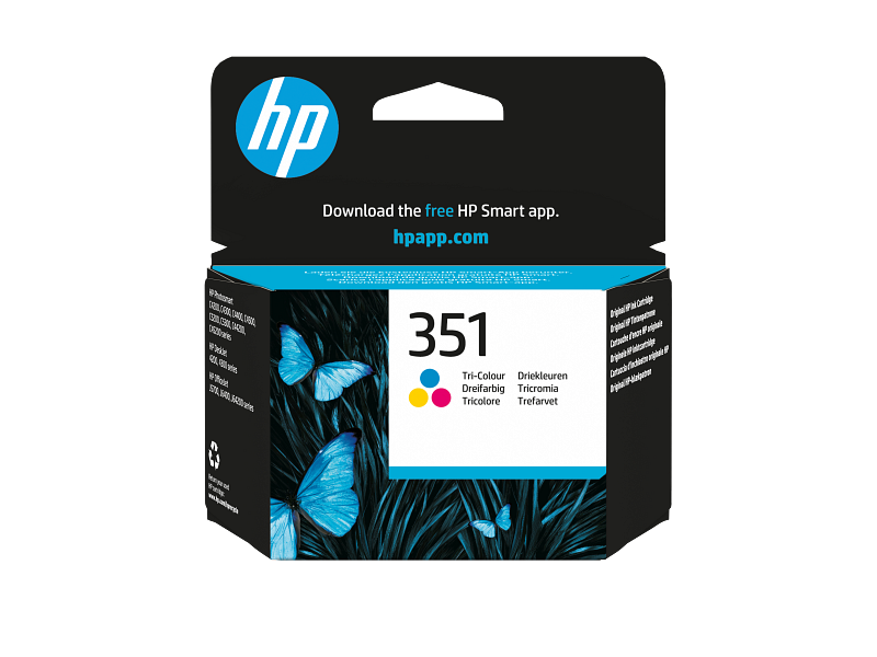 hp-351-tricolor-cb337ee Kartuša HP 351 tribarvna CB337EE, originalna