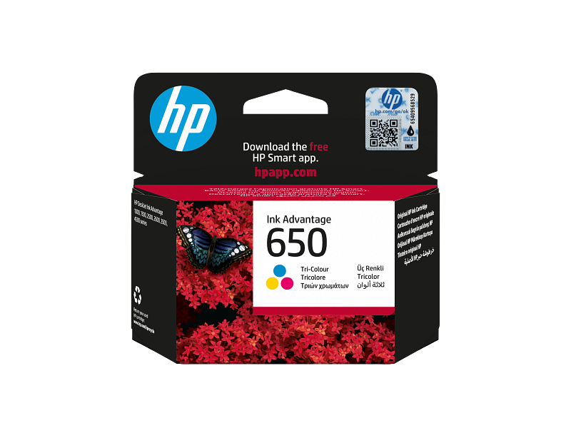 hp-650-tricolor-cz102ae Kartuša HP 650 tribarvna CZ102AE, originalna
