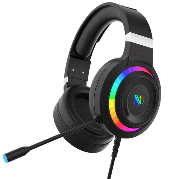 Gaming slušalke iBOX Aurora X10 RGB 7.1, črne