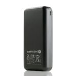 Zadnja stran powerbanka everActive EB-L20k z modelno oznako na ohišju