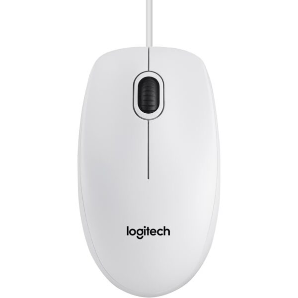 Logitech B100 bela miška