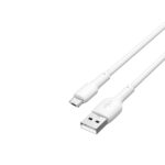 Polnilnik MOONX MC05, priložen bel kabel USB-A na Micro-USB