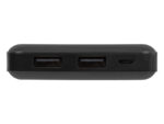 BLOW PB10A, bližnji pogled na dva izhoda USB-A in vhod micro-USB
