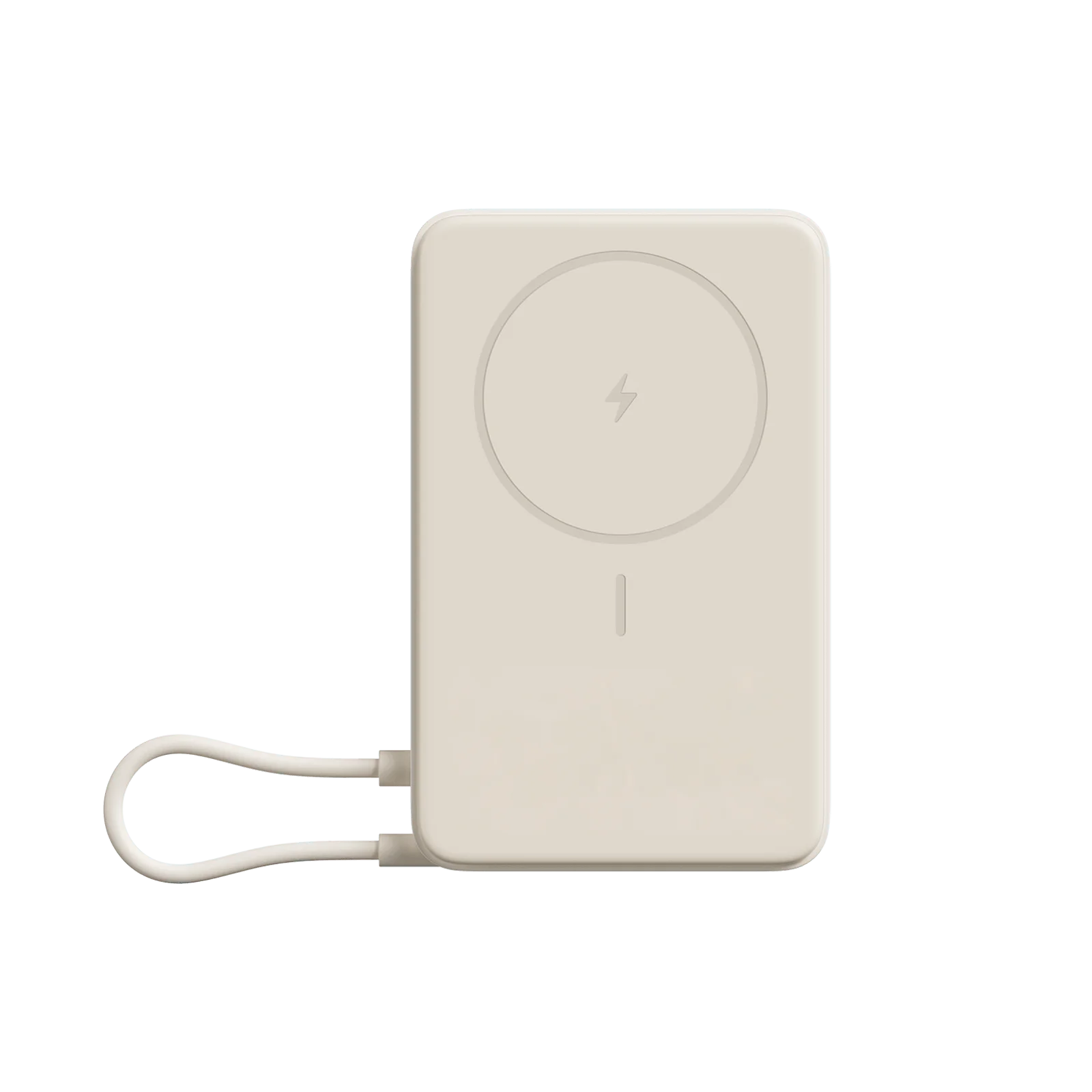 Magnetni powerbank Xiaomi 10000 mAh, bež magnetna površina in vgrajen kabel Magnetni powerbank Xiaomi 10000 mAh, bež magnetna površina in vgrajen kabel