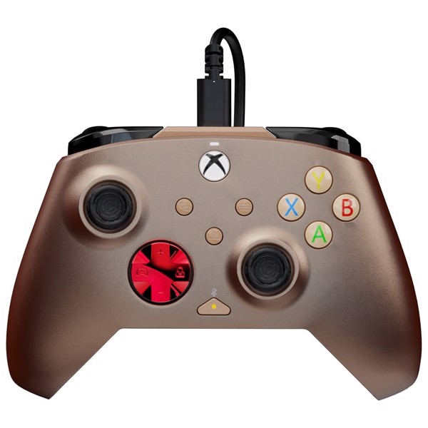 Žični igralni plošček PDP Rematch Advanced Nubia Bronze za Xbox