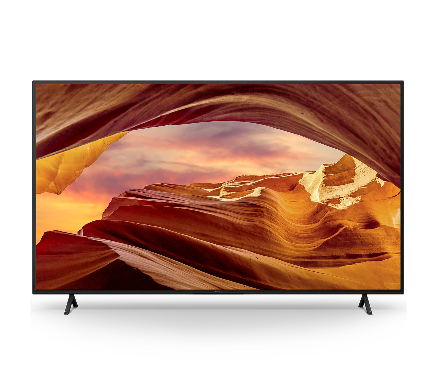 Sony KD-75X75WL - uradna fotografija Sony KD-75X75WL 75-palčni 4K HDR televizor - sprednji pogled