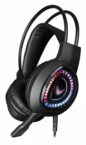 VARR VH8010L črne gaming slušalke z RGB osvetlitvijo